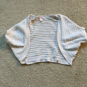 CAT & JACK girls shrug size 4/5